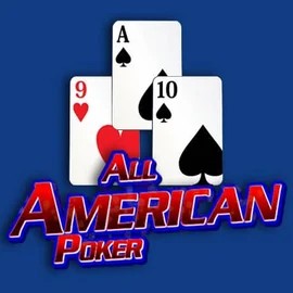 Official Table Games logo: All American Poker by RTG (Reel Time Gaming) at Fugu Casino