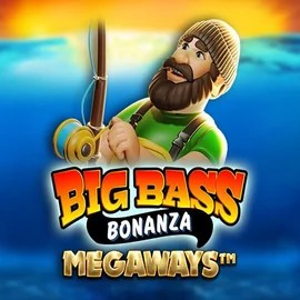 Slots logo of Big Bass Bonanza Megaways from Pragmatic Play at Fugu Casino