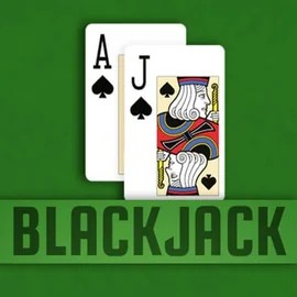 Blackjack (Relax Gaming) slot logo by Relax Gaming at Fugu Casino