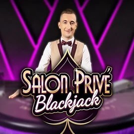 Blackjack Salon Privé slot visual from Ezugi available on fuguscasino.net