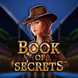 Book of Secrets slot visual from SYNOT Games available on fuguscasino.net