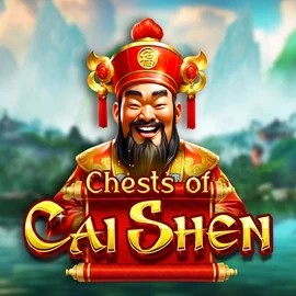 Chests of Cai Shen logo – Slots by Pragmatic Play at Fugu Casino