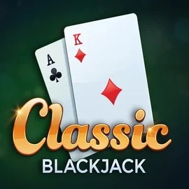 Classic Blackjack logo by Red Tiger Gaming Fugu Casino