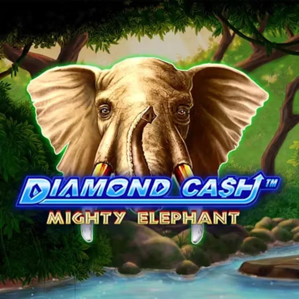 Diamond Cash Mighty Elephant casino game by Greentube – featured logo at Fugu Casino