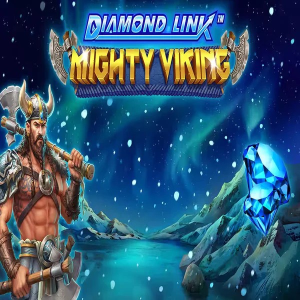 Diamond Link Mighty Viking logo by Greentube Fugu Casino