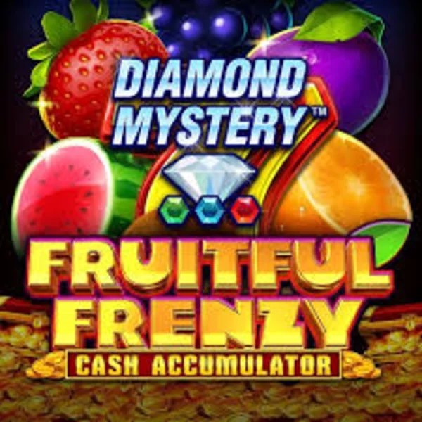 Try Diamond Mystery Fruitful Frenzy Cash Accumulator slot by Greentube on fuguscasino.net – logo image