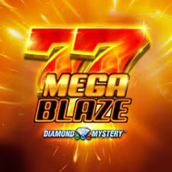 Diamond Mystery Mega Blaze logo – Slots by Greentube at Fugu Casino