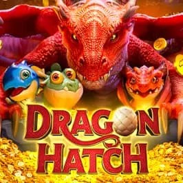 Dragon Hatch logo – Slots by PG Soft at Fugu Casino