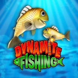 Dynamite Fishing logo by Inspired Gaming at Fugu Casino