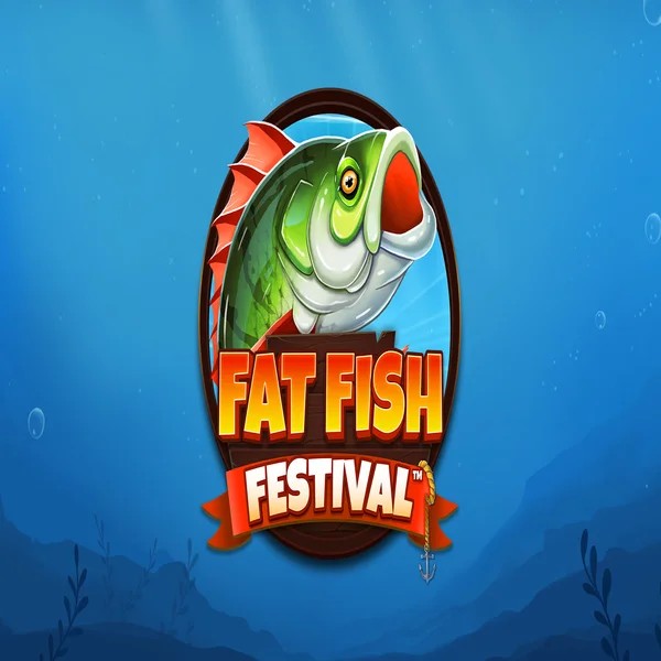 Fat Fish Festival online game logo by Wishbone Games on fuguscasino.net