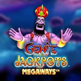 Genie Jackpots Megaways logo by Blueprint Gaming Fugu Casino