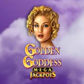 Golden Goddess Megajackpots logo by IGT at Fugu Casino