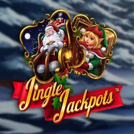 Jingle Jackpots slot icon by Dragon Gaming, available at Fugu Casino