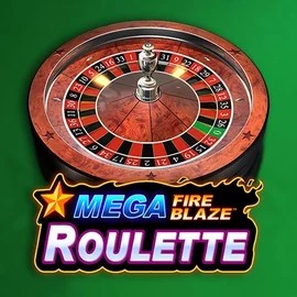 Mega Fire Blaze Roulette by Playtech, showcased at fuguscasino.net – game logo