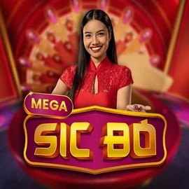 Mega Sic Bo online game logo by Pragmatic Play on fuguscasino.net