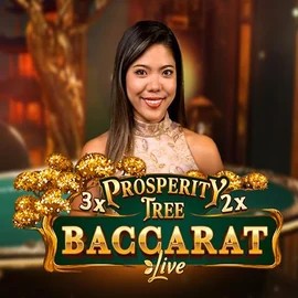 Prosperity Tree Baccarat casino game by Evolution – featured logo at Fugu Casino