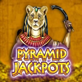 Try Pyramid Jackpots slot by King Show Games on fuguscasino.net – logo image