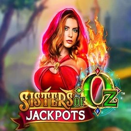 Official Jackpots logo: Sisters Of Oz Jackpots by Triple Edge Studios at Fugu Casino