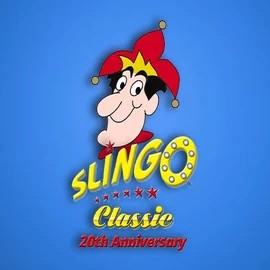 Try Slingo Classic 20th Anniversary slot by Slingo on fuguscasino.net – logo image