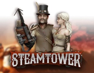 Steam Tower Slot game by NetEnt – logo hosted on Fugu Casino