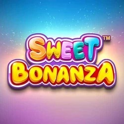 Sweet Bonanza slot visual from Pragmatic Play available on fuguscasino.net