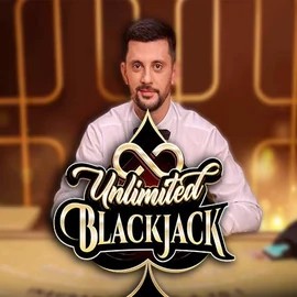 Unlimited Blackjack slot icon by Ezugi, available at Fugu Casino
