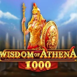 Wisdom of Athena 1000 online game logo by Pragmatic Play on fuguscasino.net
